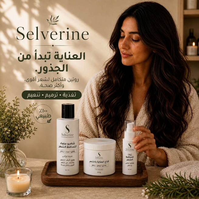 SELVERINE — le soin commence à la racine : shampooing, masque & huile